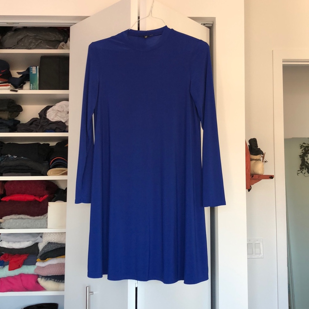 Blue dress